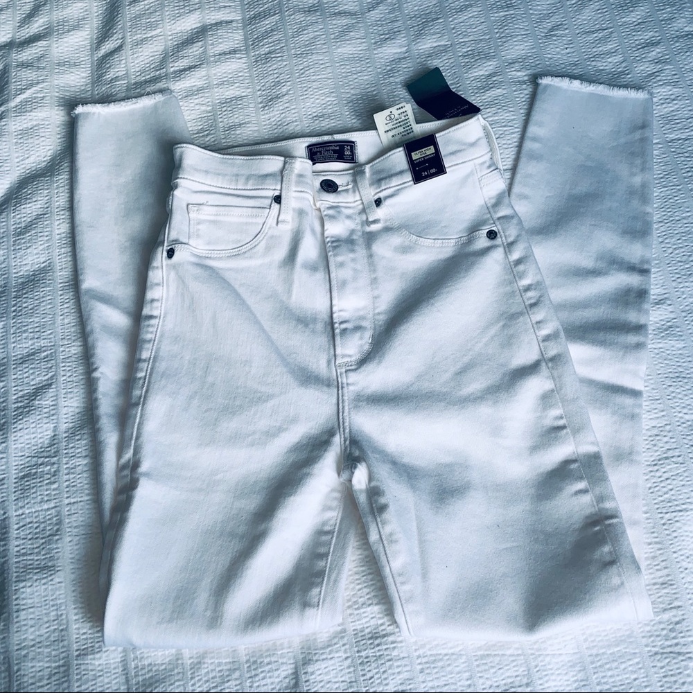 ABERCROMBIE & FITCH Ultra High Rise Skinny Jeans